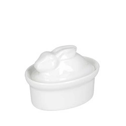 La Porcellana Bianca - naczynie do zapiekania królik 10 x 7 cm Terrine