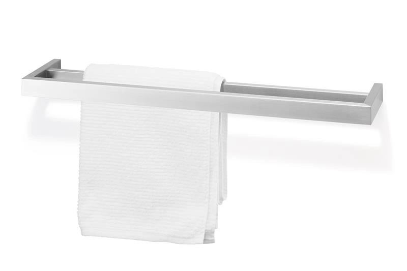 Zack - wieszak łazienkowy podwójny stal Linea mat