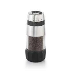 OXO - Młynek do pieprzu stalowy, czarny, Good Grips