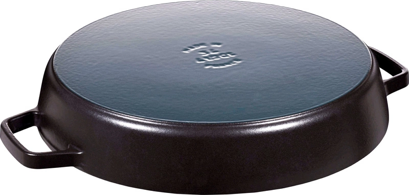 Staub - głęboka patelnia żeliwna 20 cm czarna