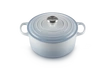 Le Creuset - garnek żeliwny Signature 24 cm 4,2 l Coastal Blue