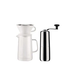 Alessi - Zestaw do Slow Coffee- młynek plus karafka