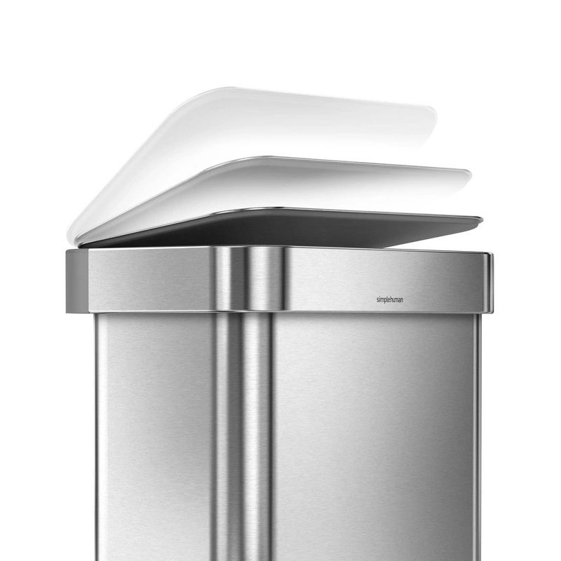 Simple Human - kosz na śmieci 45 l pedałowu Liner Pocket stal FPP