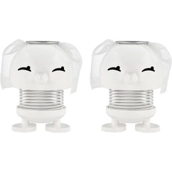 Hoptimist - Figurki Hoptimist Bride & Bride 2 szt. białe