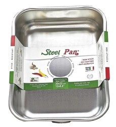 Steel Pan - Forma do pieczenia stalowa z nieprzywierającą teksturą 30x22x6.5 cm