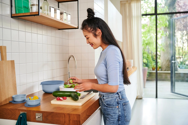 Mepal - Pojemnik na żywność Lumina 2.0 1500 ml Nordic Blue