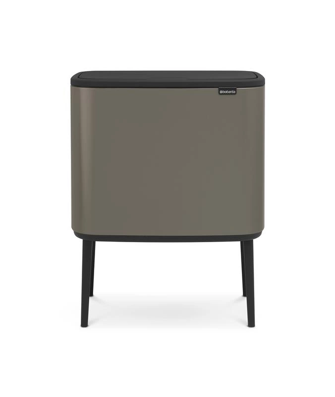 Brabantia - kosz na śmieci Bo Touch Bin 33L (3 x 11) platynowy