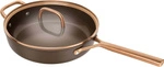 Zwilling - MILANO Patelnia sauté z pokrywką 28 cm brąz