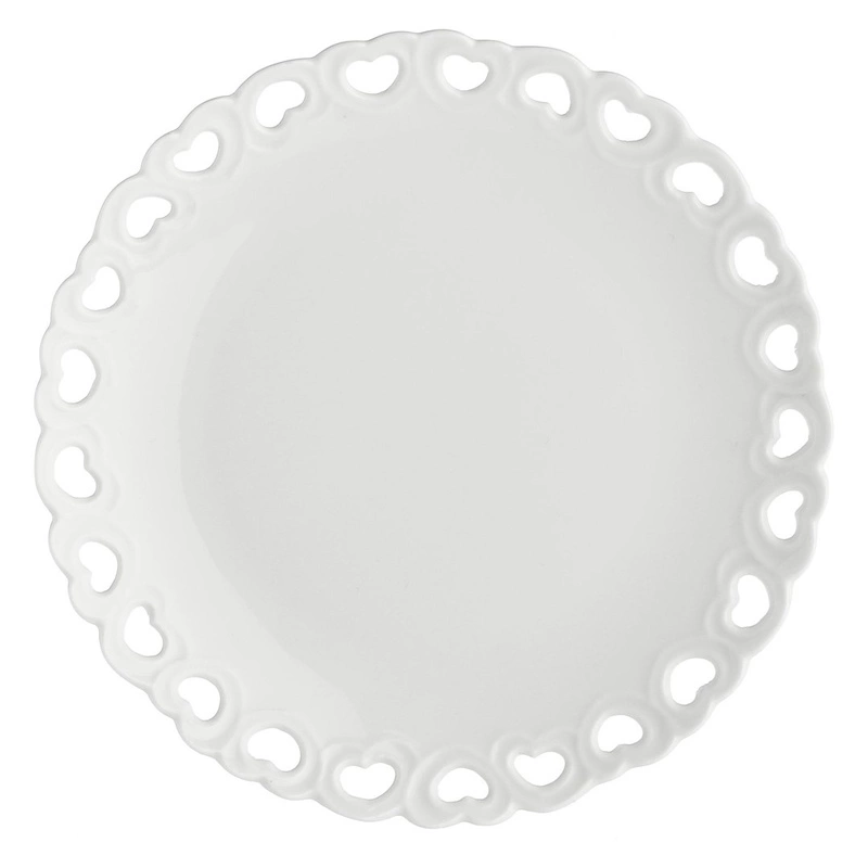 La Porcellana Bianca - zdobiony talerz 15 cm Valentino