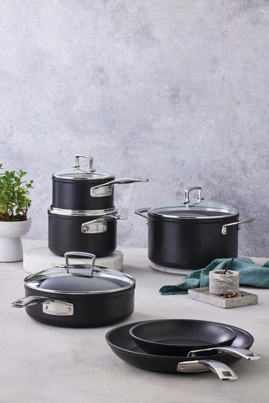 Le Creuset - zestaw garnków i patelni TNS z powłoką nieprzywieralną 6 cz.