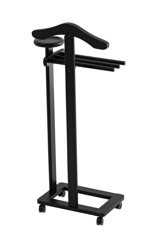 ARREDAMENTI - ANTIMO Stojak na ubrania i garnitury - 44 x 35 cm, Czarny