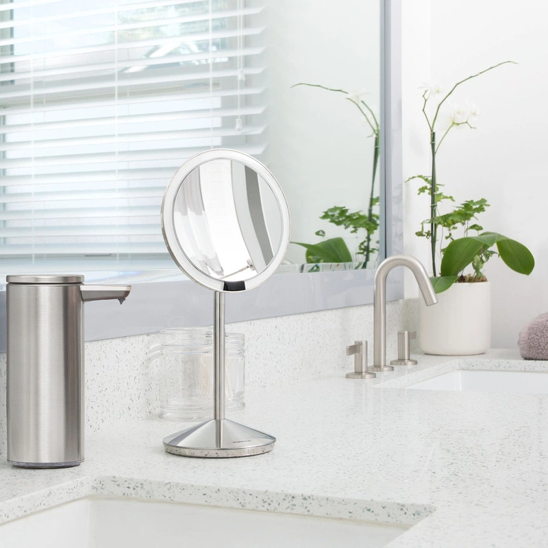 simplehuman - lusterko sensorowe bezprzewodowe - mini z pokrowcem