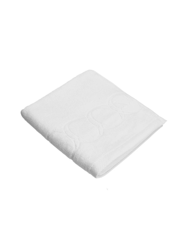 Officine Monogram - Ręcznik kąpielowy Monogram Opus 100x160cm biały