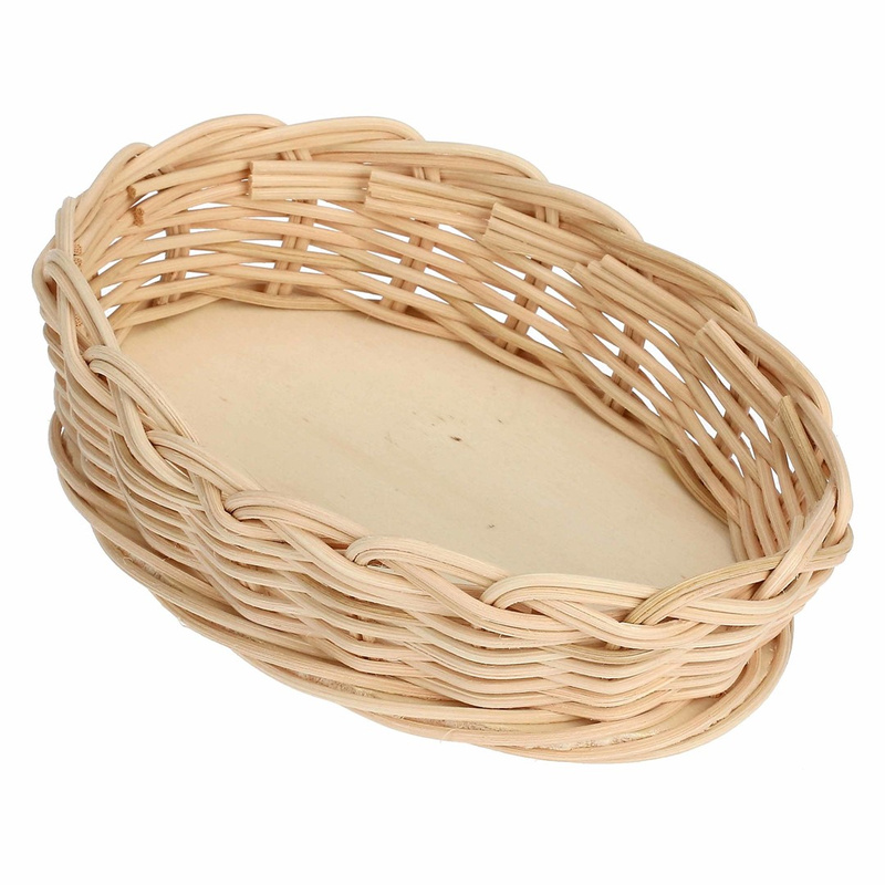 La Porcellana Bianca - wiklinowy kosz na owalne naczynie do zapiekania 18 cm Midollino