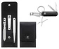 Zwilling - zestaw podróżny - czarne skórzane etui, 4 elementy Classic Inox