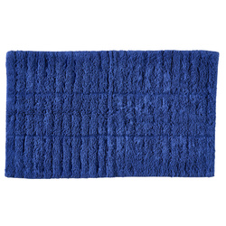 Zone Denmark - Dywanik łazienkowy 50 x 80 cm Tiles Indigo Blue