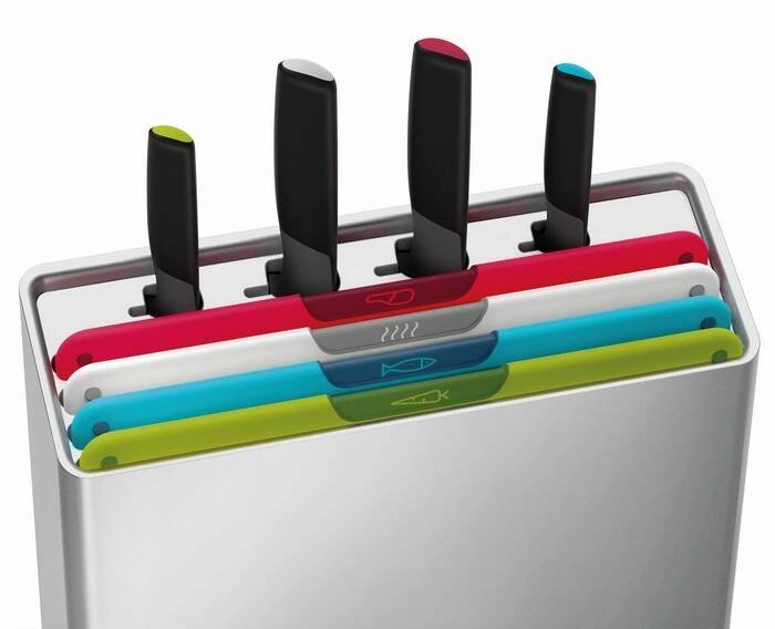 Joseph Joseph - Zestaw desek i noży 9el. Folio Icon Plus multik