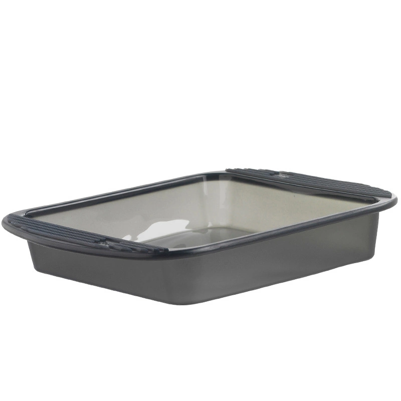 Mastrad - SILIKONOWA FORMA KWADRATOWA DO CIASTA 23CM grafitowy