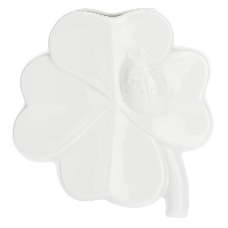 La Porcellana Bianca - nawilżacz powietrza koniczyna 20 cm Leopoldina