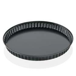 Kuchenprofi - forma do pieczenia, z ruchomym dnem, śred. 28 cm, czarna Pâtissier