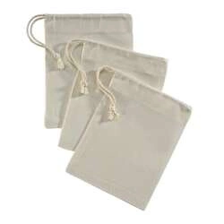 Kuchenprofi - woreczki na przyprawy, 3 szt., bawełna, 11 x 14 cm TEA