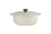 Le Creuset - brytfanna żeliwna Signature z fenolowym uchwytem 27 cm 4,1 l creme