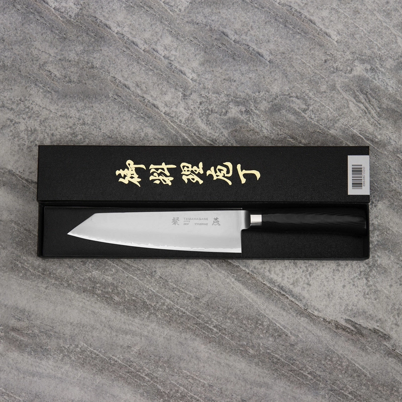 Tamahagane - Tsubame Black VG-5 Nóż Kengata 19,5 cm