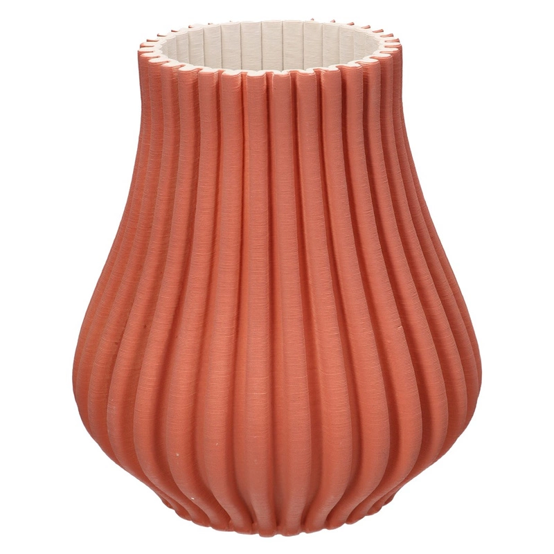 Rituali Domestici - LINO Brązowy wazon 28 x 25 cm