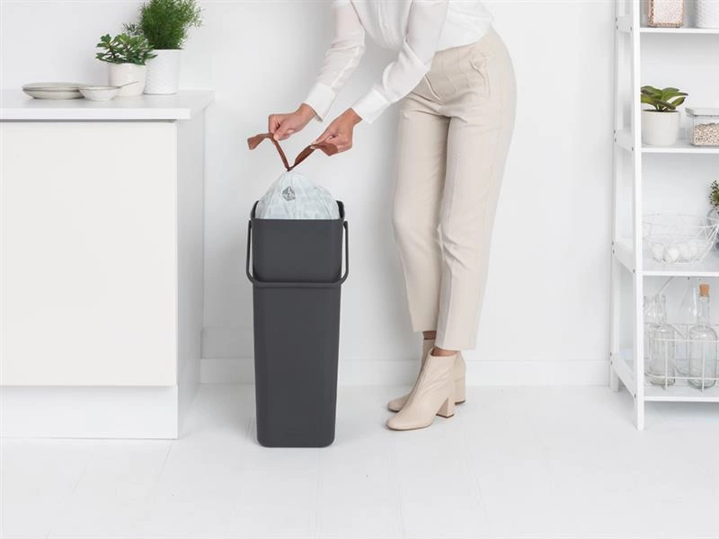 Brabantia - Kosz Sort&Go, 40L szary