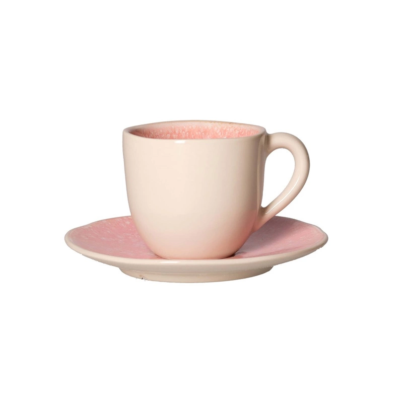 ROSE&TULIPANI - CONCERTO FUZE ROSA Zestaw 6 filiżanek do espresso 90 ml