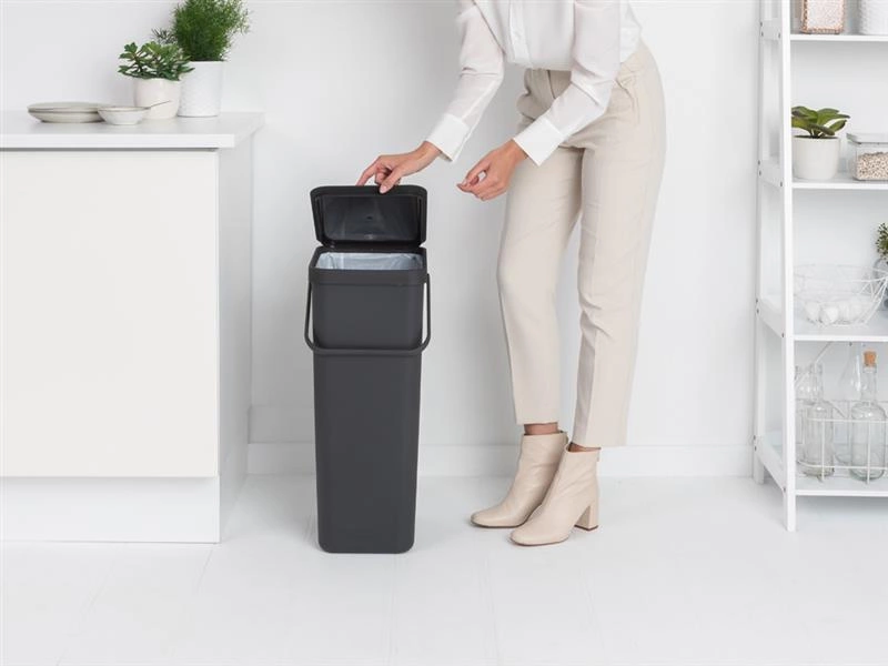 Brabantia - Kosz Sort&Go, 40L szary
