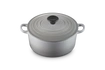 Le Creuset - garnek żeliwny emaliowany okrągły 24 cm 4,2 l misty grey