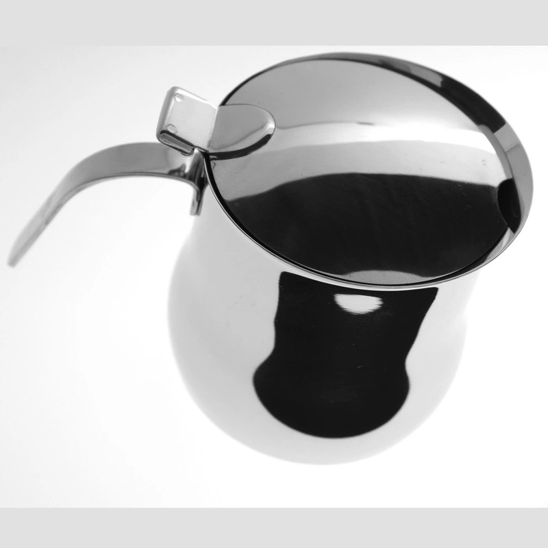 IDEALE - Dzbanek do kawy 350ml z przykrywką, stal nierdzewna