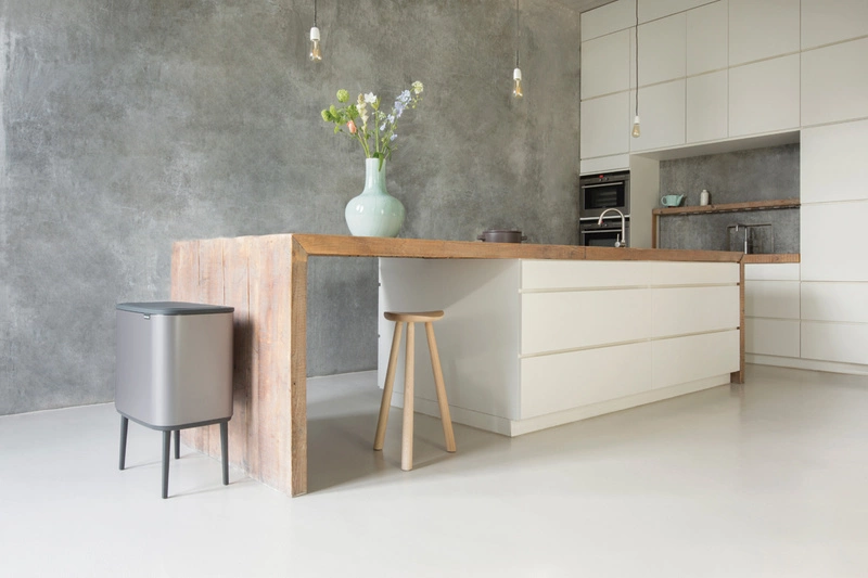 Brabantia - kosz na śmieci Bo Touch Bin 33L (3 x 11) platynowy