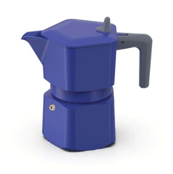 Pezzetti - PENTAEXPRESS Emaliowana kawiarka (3 filiżanki) - Granatowy