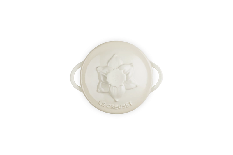 Le Creuset - Mini-Cocotte 10 cm Jardin meringue