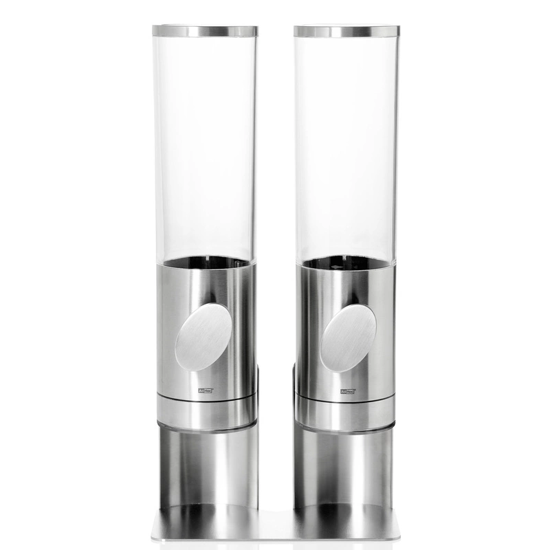 AdHoc - Zestaw dyspenserów do płatków z podstawką DEPOSITO DUO