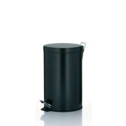 Kela - kosz otwierany pedałem, 12,0 l, czarny Kilian