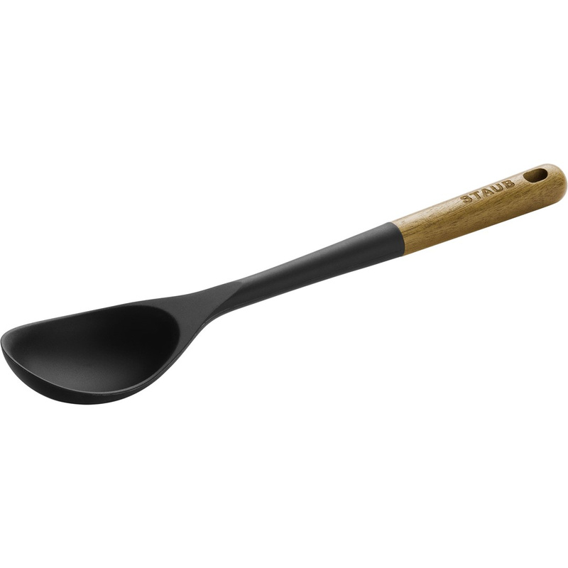 Staub - łyżka do serwowania silikon i drewno akacjowe 31 cm