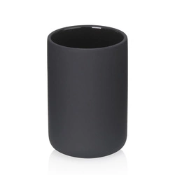 Kela - Kubek toaletowy czarny Sana