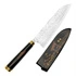 Takeshi Saji - Art Tori Fuji on Lake R-2 Nóż Santoku 18 cm + Saya
