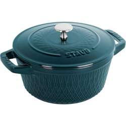 Staub - garnek żeliwny okrągły 4 ltr, morski Special Cocotte