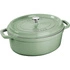Staub - garnek żeliwny owalny 5,5 l miętowy La Cocotte 31 cm