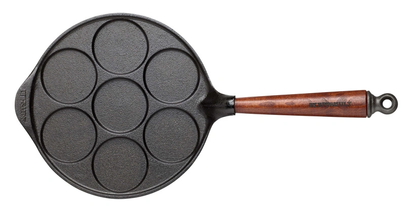 Skeppshult - TRADITIONAL Patelnia do mini pancakes - 23 cm, czarny