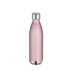 Cilio - butelka termiczna, stal nierdzewna, różowe złoto, 0,75 l Elegante