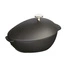 Staub - emaliowany żeliwny garnek do małż czarny 25 cm 
