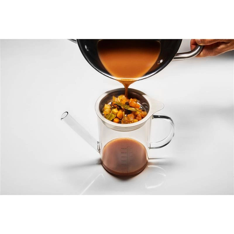 Lurch - oddzielacz do tłuszczu, szkło borokrzemowe, 0,75 l, śred. 11 x 15,5 cm