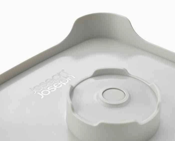 Joseph Joseph - Miska z odpływem Extend™, light stone/sage