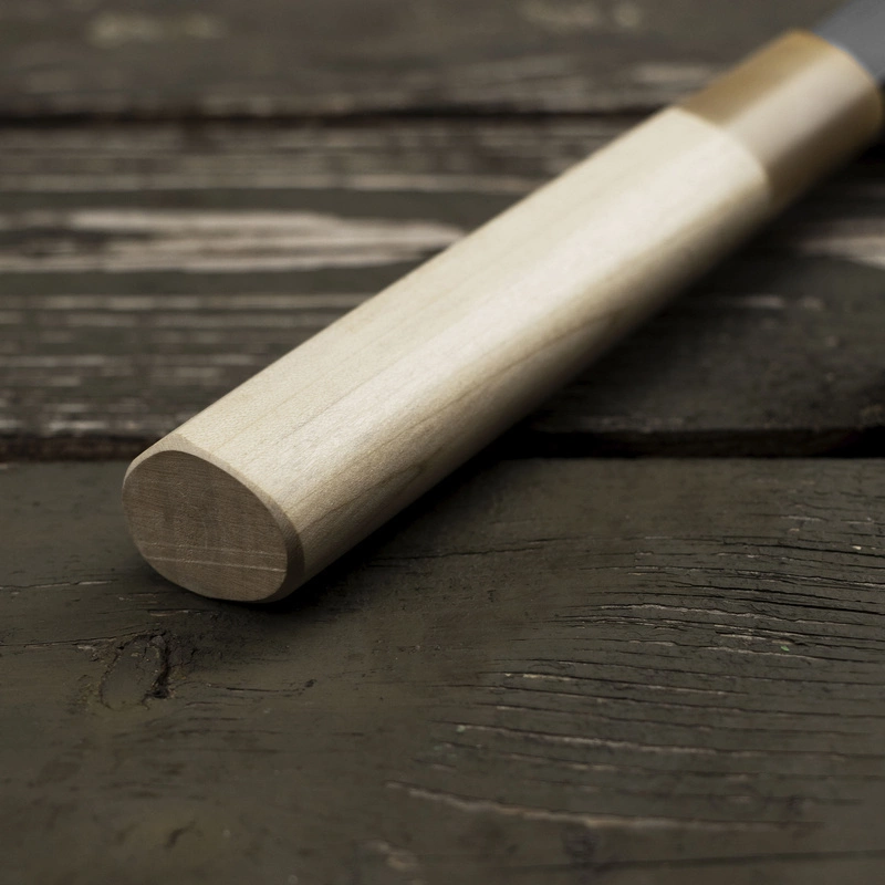 Hideo Kitaoka - Aogami#2 Satin Damascus Nóż Yanagiba 27 cm