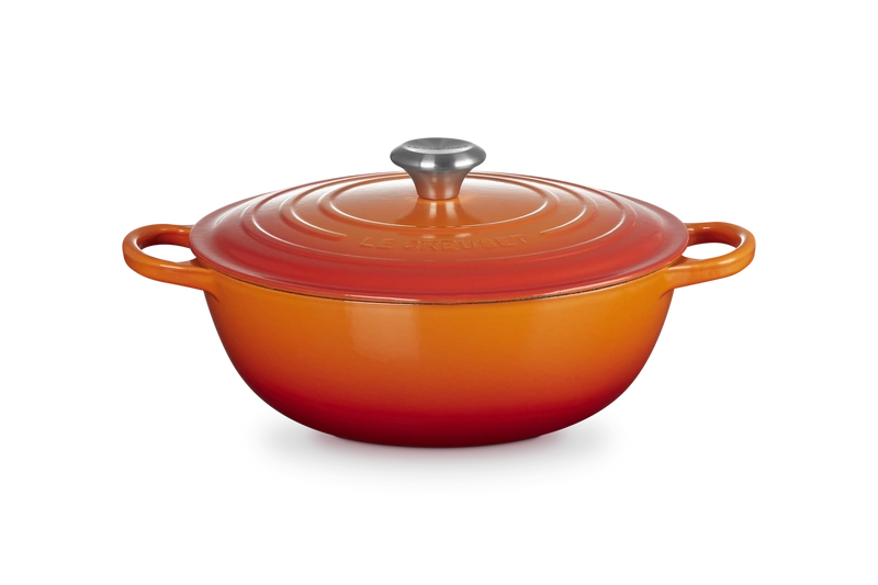 Le Creuset - La Marmite garnek żeliwny rodzinny płomienny 28 cm